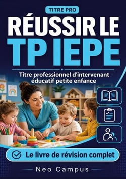 Réussir le TP IEPE.  Titre professionnel d’intervenant éducatif petite enfance - Le livre de révision complet