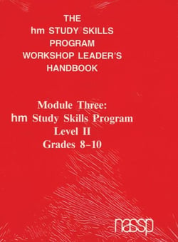Workshop Leader's Handbook: Level II Grades 8-10 - hm Learning &amp; Study Skills Program
