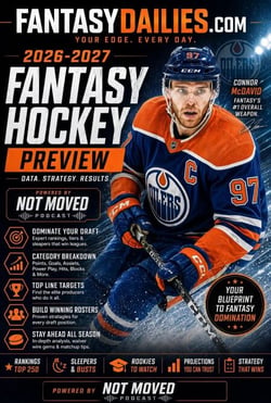 FantasyDailies Fantasy Hockey Preview