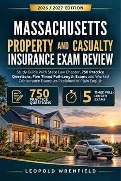 Massachusetts Property and Casualty Insurance Exam Review 2026/2027 ...
