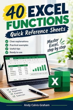 40 Excel functions: Quick reference sheets | Cultura