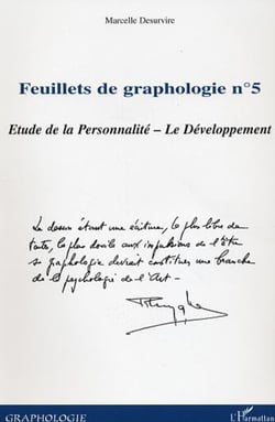 Feuillets de graphologie n°5 - Etude de la Personnalité - Le Développement
