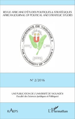 Revu africaine n°2 / 2016 d'études politiques &amp; stratégiques