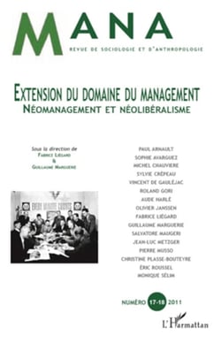 Extension du domaine du management - Néomanagement et néolibéralisme