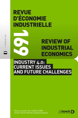 Revue d'économie industrielle n° 169 - Industry 4.0: Current issues and future challenges