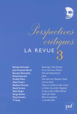 Perspectives critiques : La Revue 3