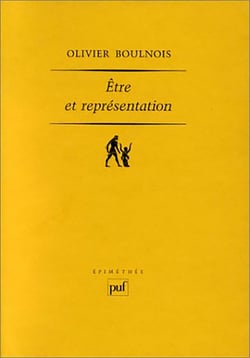 Être et représentation - Une généalogie de la métaphysique moderne à l'époque de Duns Scot (XIIIe-XIVe siècles)