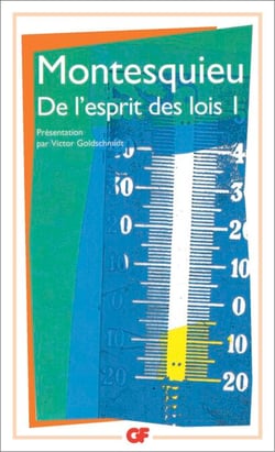 De l'esprit des lois (Tome 1)