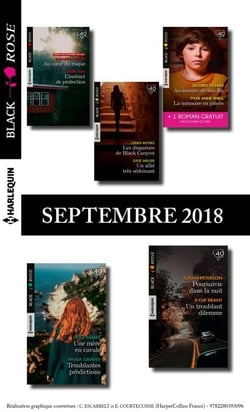 10 romans Black Rose + 1 gratuit (n° 495 à 499 - Septembre 2018)