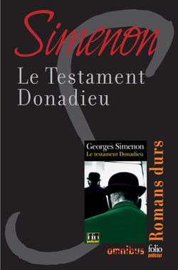 Le testament Donadieu - Romans durs