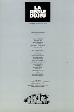 La règle du jeu n°05