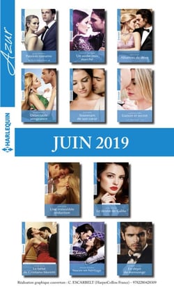 11 romans Azur + 1 gratuit (n°4092 à 4102 - Juin 2019)