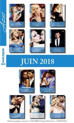 11 romans Azur + 1 gratuit (n°3960 à 3970 - Juin 2018)