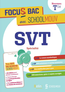 Focus BAC : SVT - Spécialité Terminale