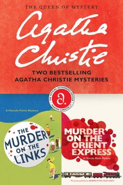 The Murder on the Links &amp; Murder on the Orient Express Bundle - Two Bestselling Agatha Christie Mysteries