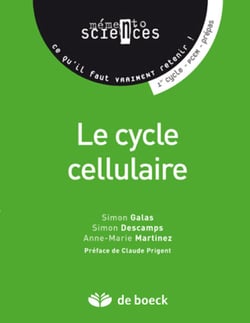 Le cycle cellulaire - Memento