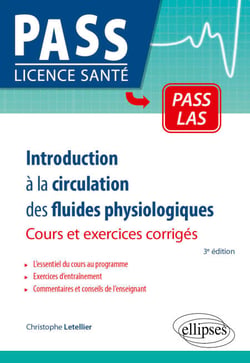 Introduction à la circulation des fluides physiologiques - Cours et exercices corrigés