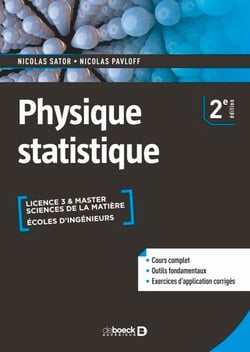 Physique statistique - Cours et exercices corrigés