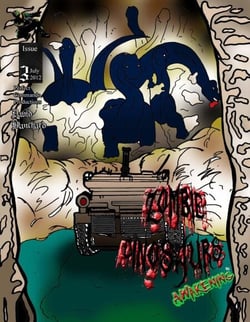 Zombie Dinosaurs Awakening Issue#3