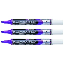 Marqueur tableaux blancs pointe biseautée moyenne - PENTEL - Violet - MAXIFLO