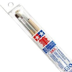 Outillage Maquette Set de 3 pinceaux Basic - Tamiya 87066 -