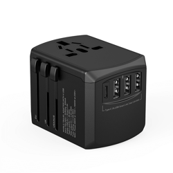 Xoopar Adaptateur de voyage universel Tripper Noir
