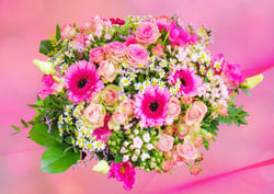 Puzzle 500 pièces - Pink Bouquet of Roses - Bluebird Puzzle