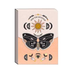 Carnet de notes Suis ton intuition - Format pocket - Fermeture aimanté - 75 feuilles - Hirondelles & Cie