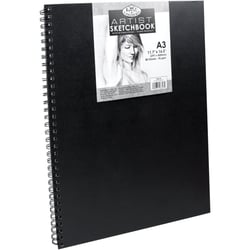 Carnet à dessin - A3 - Avec spirales - 80 feuilles - 110g - Royal Langnickel