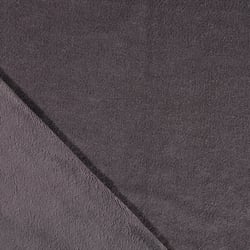 Tissu Micro Éponge Bambou Gris anthracite