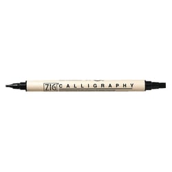 Crayon calligraphie, noir, 2+5 mm, 1 pce