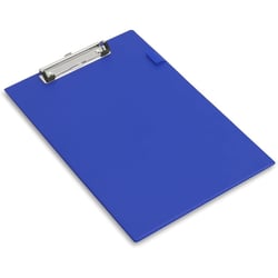 Porte-bloc - A4+ - Rigide - Bleu - Clip métal - Rapesco