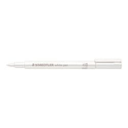 Marqueur - Indélébile - Blanc métallisé - Tous supports - Staedtler