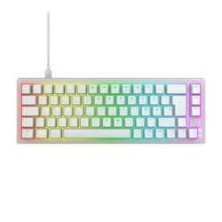 Clavier de jeu mécanique - XTRFY K5V2 COMPACT - Format 65 % - Blanc