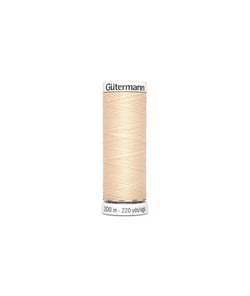Fil à Coudre 100% polyester 200m - Gütermann 005 Beige