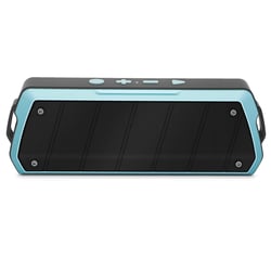 Enceinte Bluetooth Haute Fidélité IPX5 Waterproof Avec Appel Mains-Libres Et Son Stéréo Puissant Bleu YONIS