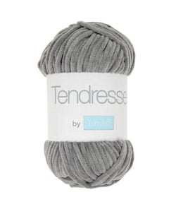Fil Chenille Tendresse 100GR de Trimits : Douceur et Confort pour Toutes Vos Créations 168 Gris