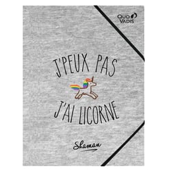 CHEMISE 3 RABATS ELASTIQUE Shaman - 24x32 cm