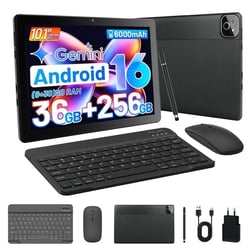 Tablette tactile KOTSREN Gemini AI - Noir - 10,1 pouces