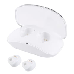 Ecouteurs Bluetooth Sans Fil Confortables Autonomie Longue Portée Rapide Blanc YONIS