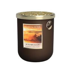 Grande bougie à la cire de soja brume d automne