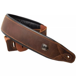 SOLDIER® Sangle Cuir Matelassé Vintage Marron