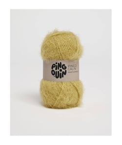 Pelote à tricoter PINGO CALIN - certifié Oeko-Tex - Pingouin Jaune Souffre