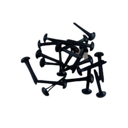 40 Attaches parisiennes rondes couleurs noires Nellie Snellen