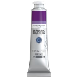 Peinture à l'huile - Extra-fine - Violet minéral clair - 616 - Lefranc Bourgeois - 40ml