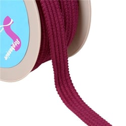 Bobine 20m Galon quatre cordons 15mm violet prune