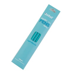 Recharge stylo à bille effaçable Itotal - Encre turquoise - Pointe 0.5mm - Lot de 3