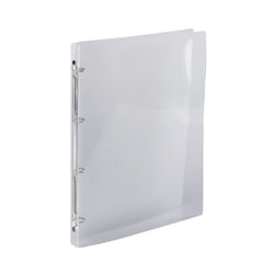 Classeur 4 anneaux 15 mm polypropylène Crystal - A4 - Cristal - x 20 - Exacompta
