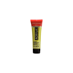 Peinture acrylique en tube - Jaune verdâtre - 243 - Amsterdam - 20ml