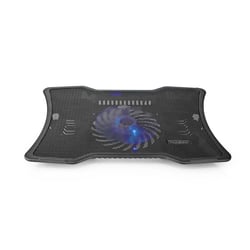 Nedis Refroidisseur PC Portable 17" USB avec Ventilateur LED Silencieux Noir
